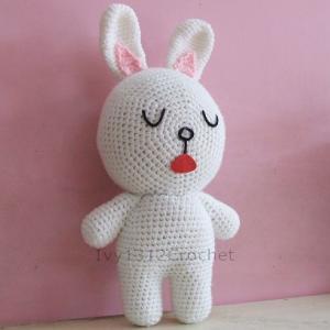 Cony Rabbit - Handmade Amigurumi Crochet Doll Home..