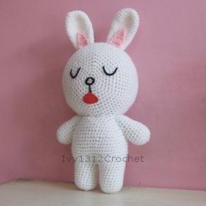 Cony Rabbit - Handmade Amigurumi Crochet Doll Home..
