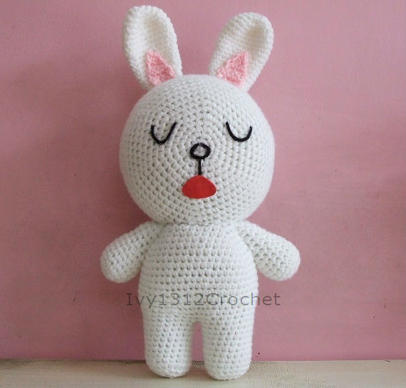 Cony Rabbit - Handmade Amigurumi Crochet Doll Home Decor Birthday Gift Baby Shower Toy